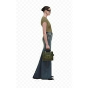 Marc Jacobs Womens The Leather Small Tote Bag, Forest H009L01SP21-305