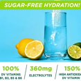 thumbnail image 7 of Peak H2O Hydrate Lemon Lime On the Go Drink Mix, Zero Sugar No Color or Flavor Low Calories Fruity Flavored Easy to Prepare Indoor & Outdoor Summer Picnic Powder 6ct- 2 Boxes (12 Total Serving), 7 of 7