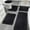 Black, variant on Clearance!aoksee Bathroom Rugs Mat, Bath Mats 5 Bathroom Rugs For 5 Pcs Toilet Mats Universal Soft Longhair Water Absorption Non-Slip Thick Machine Washable Easy To Dry Dark Color