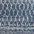 thumbnail image 2 of Addison Reston Boho Trellis Shag Blue Area Rug, 2 of 4