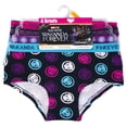 thumbnail image 2 of Handcraft Girls' Black Panther 4-Pack Panties Cotton/Spandex Blend Sizes 6,8,10 Wakanda Forever, 2 of 5