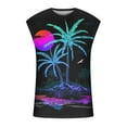 thumbnail image 4 of Mens Muscle Tank Tops Summer,Men's 3D Print Sleeveless Tank Tops Summer Novelty Graphic Crewneck Muscle T Shirts Gym Workout Athletic Pullover Tops, 4 of 5