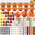 thumbnail image 1 of Halloween Party Favors OCHIDO, 168 unidades, calabazas precargadas para niños, 1 of 7
