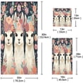 thumbnail image 3 of Coolnut Alpaca Flowers Towels 3 Pack Bath Towels for Bathroom Set Soft Cotton Highly Absorbent Lightweight & Quickdry Towel Set 1 Bath Towel,1 Hand Towel,1 Washclothe Wash cloth, 3 of 6