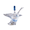 Grey Goose 30th Anniversary Decanter Bottle #03 A6, variant on Grey Goose 30th Anniversary Snow Goose Shaped Vodka Bottle – Limited Edition Collectible French Glass Decanter