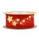 thumbnail image 5 of Cinta de Navidad 2X; Cintas Navideñas de Tela Satinada de 11 Yardas para Manualidades, Decoración, Caja de Vacaciones, Envoltura de Regalos, Pinzas Pa 25mm mayimx Cinta de adornos navideños, 5 of 9