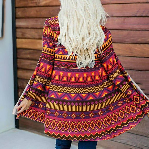 Lightweight Knit Cardigans for Women Women Mid Length Coat Western