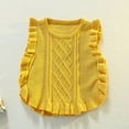 Baby Sweater Baby Knitted Vest Tops Coat Cotton Sleeveless Toddler Kids
