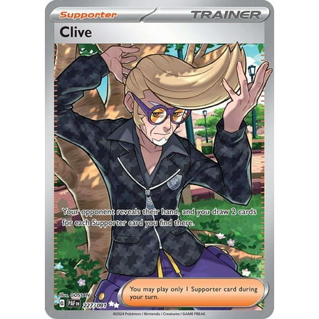Pokemon Paldean Fates Secret Rare Clive #227
