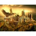 thumbnail image 3 of Pintura de diamante 5D DIY de Harry Potter, punto de cruz, castillo de Hogwarts, mosaico bordado, diamantes de imitación, decoración del hogar, regalo para niños, 3 of 5