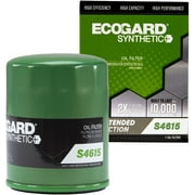 ECOGARD S4615 Premium Spin-On Engine Oil Filter for Synthetic Oil Fits Subaru Forester 2.5L 2004-2020, Outback 2.5L 2005-2020, Crosstrek 2.0L 2016-2020, Impreza 2.0L 2004-2020, Legacy 2.5L 2005-2020