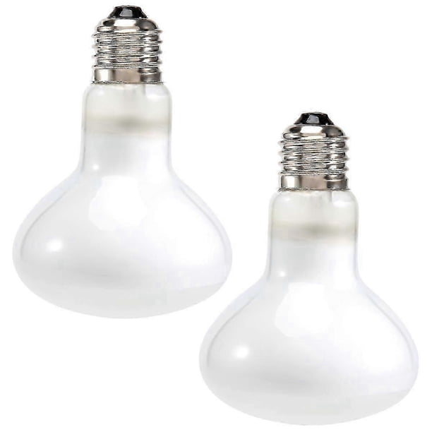 New Models 2 Pack Reptile Uvb Uva Heat Lamp Bulb For Reptiles Truly Sun-like Bright Heat For Reptiles, Amphibian And Birds (100 W)