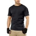 thumbnail image 2 of PNTUTB Men's Casual Solid Color Short Sleeve Crew Neck Sports Training Comfortable Tops with Zipper Pocket, 2 of 6
