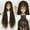 1B/30, variant on Full Lace Braided Wigs Synthetic Lace Wigs 34 Inches Handmade Braided Wigs Crochet Wigs Faus Locs Braided Wigs for Women (1B/30 color)