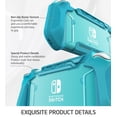 thumbnail image 4 of Mumba Grip Case for Nintendo Switch Lite, [Blade Series] TPU Protective Portable Cover Accessories Compatible with Switch Lite Console 2019 Release (Peacock), 4 of 6