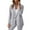 Gray, variant on Enjoytime 2 Piece Sets for Women Solid Color Long Sleeve Button Down Blazer Long Pants Suit Set Business Casual Work Outfits Plus Size Womens Clothing