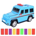 thumbnail image 1 of Kids Block Stacking Toy Set Funny Building and Stacking Toy Automatic Car Toy, 1 of 10