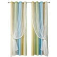 thumbnail image 2 of Bwomeauty Bedroom Decor, Curtains Curtain Panel Pair 39 Inch X 51 Inch Curtain Overlay Elegant Curtains For Bedroom, Home Gifts, 2 of 7