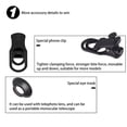 thumbnail image 6 of Mobile Phone Telephoto Lens - 18x HD Zoom, Adjustable Focus for Long Distance Photography with Clip, 4.1 x 1.4 x 1.4in(Black), 6 of 6