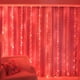 thumbnail image 1 of Guirnalda de luces LED de hadas de Navidad, cadena de luces de cortina, Control remoto incluido, decoración del hogar, dormitorio, ventana, iluminación de vacaciones, 1 of 4