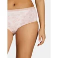 thumbnail image 4 of Joyspun Women's Cotton-Blend Brief Panties, 6-Pack, Sizes S-XXXL, 4 of 9