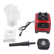 Blender, Commercial Kitchen Food Blender, Smoothie Blender, Used For Milkshake Crushing Frozen Dessert Soup (red)