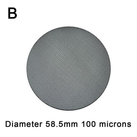 

51/53.5/58.5mm Contact Shower Screen Puck Screen Filter Mesh Coffee Machine Universal Reusable Steel Filter