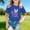 Blue, variant on Gzbliryd Easter Cute Bunny Shirt Leopard Rabbit Tshirt Short Sleeve Tops Easter Shirt for Girl Girls Summer Clothes (White,10-11 Years)