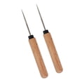 thumbnail image 3 of HILABEE 2 Pieces Leather Sewing Awl Needle Compact for Crochet Repairing Making Hole, 3 of 9