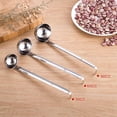 thumbnail image 6 of 30ml/60ml/90ml Stainless Steel Spoon Ladle / Dipper with Hooked Handle Color 30ml, 6 of 8