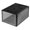 Black, variant on Troglfold Shoes Box Black Stackable Shoe Storage Box for Men and Women Shoes,14.17"X10.24"X7.87"