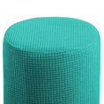 thumbnail image 7 of Super Stretch Ottoman Covers Slipcover Round Ottoman Slipcover Folding Storage Stool Furniture Protector Feature Soft Thick Bouncy Modern Style - Dark Green, 7 of 7