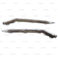 thumbnail image 1 of Adecuado para Mercedes-Benz W212 Clase E E350 2014 moldura decorativa cromada de parachoques delantero doble, 1 of 2