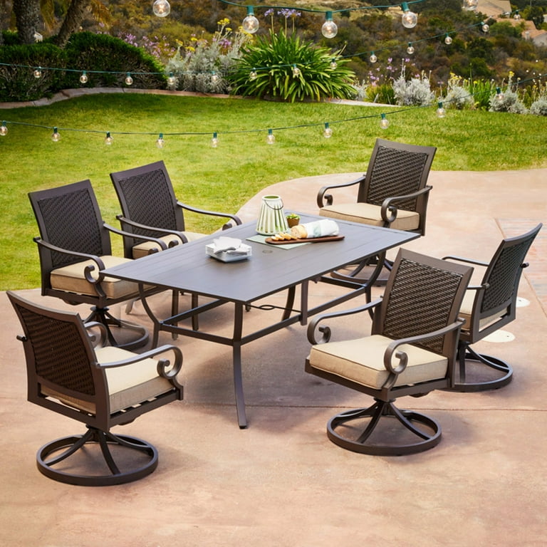 Milano 6 2024 seater patio set