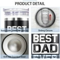thumbnail image 5 of Best Dad ever Gifts for Dad 40 OZ Tumbler Cup Fathers Day Birthday Gifts Best Dad Ever Coffee Mug with Handle, 5 of 6