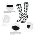 thumbnail image 5 of Fotbe Soccer Ball print Women's Men's Novelty Crew Socks Cotton Socks Knee High Socks for Walking,Running,Nurses,Pregnancy, 5 of 8