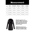 thumbnail image 3 of Giolshon Women's Faux Suede Leather Long Jacket Wonderfully Parka Coat with Faux Fur Collar, 3 of 6