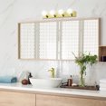 thumbnail image 5 of Design House Strip 4-Light Dimmable Contemporary Vanity Light, Polished Brass, 5 of 14