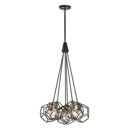 High Country Foyer Chandelier - Kichler Rocklyn 43718RS Chandelier