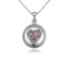 thumbnail image 1 of Dije con Cadena OCEAN HEART  AC18-158, 1 of 2