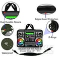 thumbnail image 2 of LSS 17-17.3 inch Neoprene Laptop Sleeve Bag Carrying Case with Handle and Adjustable Shoulder Strap - Boom Box Design, 2 of 3