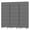 Dark Gray, variant on 3 Panel Rolling Office Divider Room Separator,72x66in Soundproof Room Divider with Wheels,Freestanding Folding Partition Privacy Screen for Home,Office,Classroom,Restaurant,Hospital