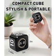 thumbnail image 2 of Pomodoro Timer Cube for Productivity - 5/25/10/50 Minutes Preset, 2 of 5