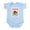 Sky Blue, variant on CafePress - WANTED: JUMPING ON THE BED Infant Bodysuit - Baby Light Bodysuit, Size Newborn - 24 Months