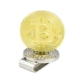 thumbnail image 1 of Almencla Golf Ball Marker Gift Funny Golf Hat Clip for Training Exercise Men Gold, 1 of 8