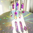 thumbnail image 4 of Set de 7 prismas de colores AB de Sun Catcher Crystals HDCRYSTALGIFTS, 4 of 9
