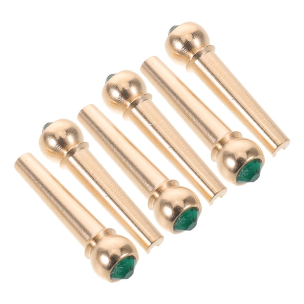 SHOWERORO 6Ud Metal Latón Verde Para Guitarra Acústica Sonido Mejorado