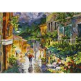 thumbnail image 1 of Kit completo de bordado de 14 quilates, Kit de punto de cruz con cuentas de algodón lloviendo, decoración del hogar Tmvgtek decoración de arte en el hogar, 1 of 9