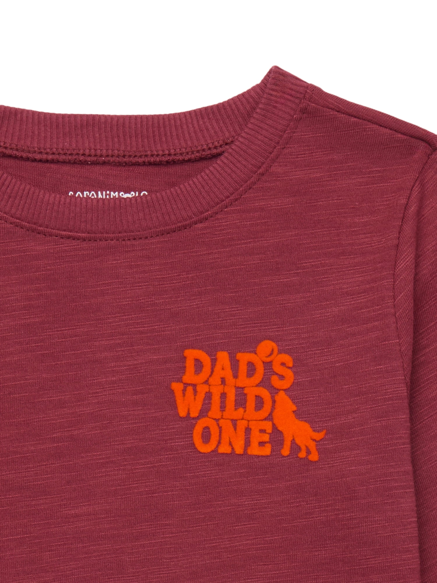 Garanimals Toddler Boys Graphic Tee with Long Sleeves, Sizes 18M-5T