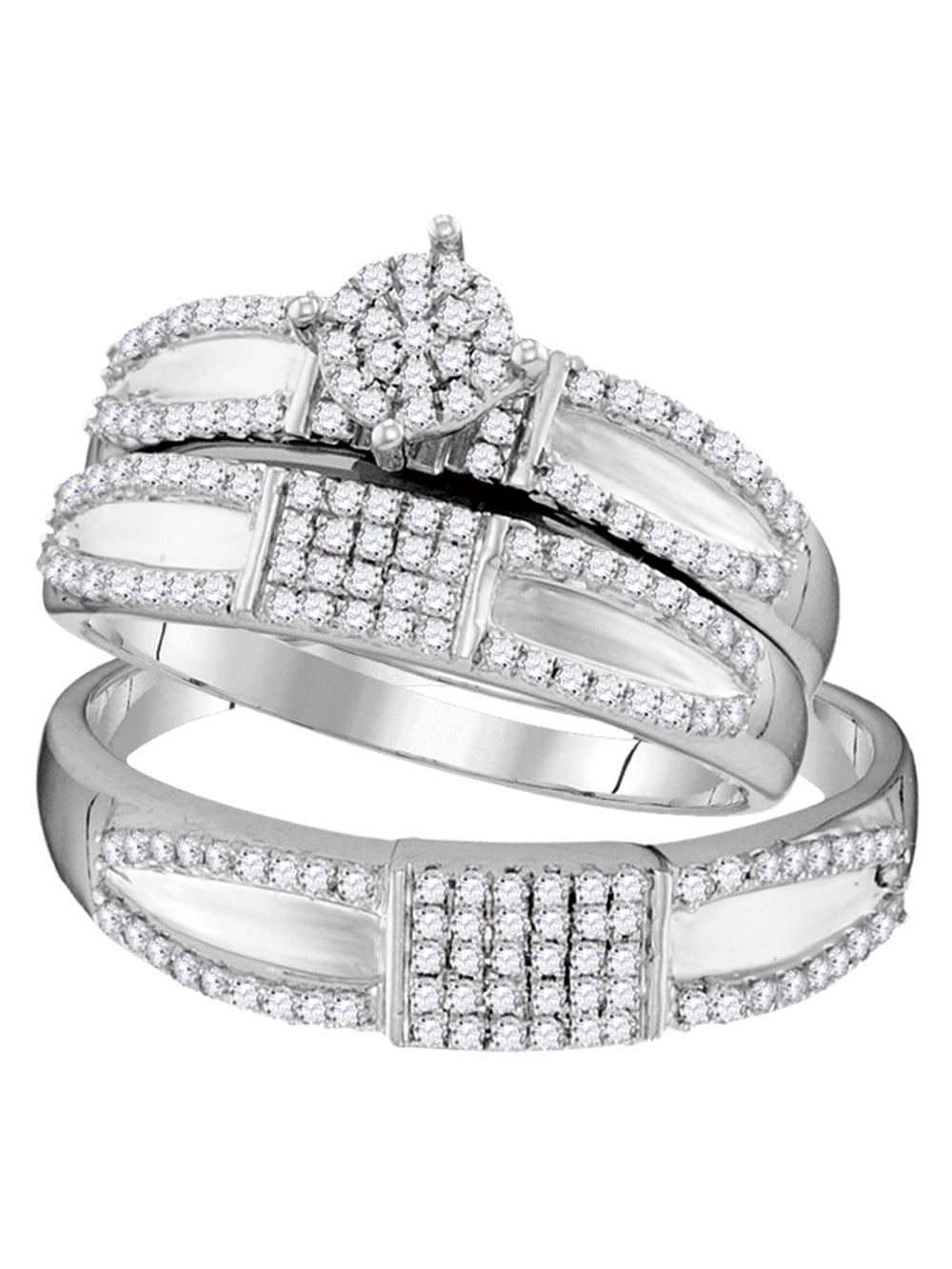 Details about   3.50 Ct Marquise Cut Diamond Bridal Engagement Wedding Ring Set 14K White Gold